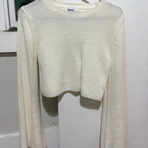 Princess Polly Long Sleeve Wide Neck Sweater XS/S